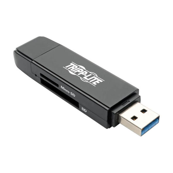 Tripp Lite U452-000-SD-A USB-C Memory Card Reader, 2-in-1 USB-A/USB-C, USB 3.1 Gen 1 U452-000-SD-A 037332206626