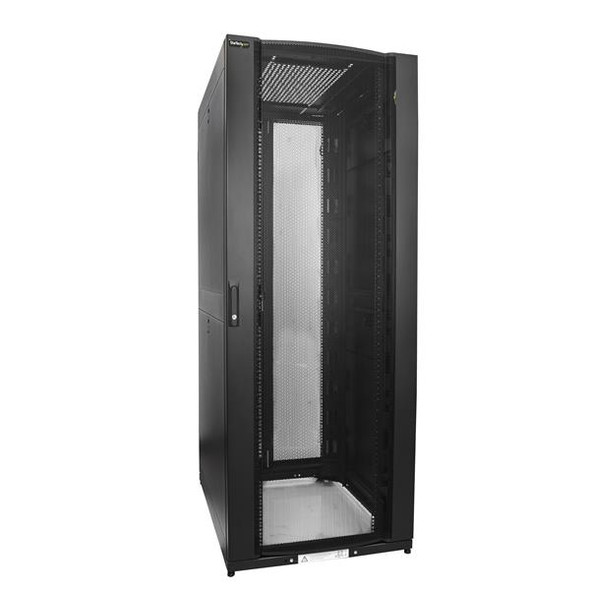 StarTech.com 42U Server Rack Cabinet - 30 in. Extra Wide - 37 in. Deep Enclosure RK4242BK30 065030867528