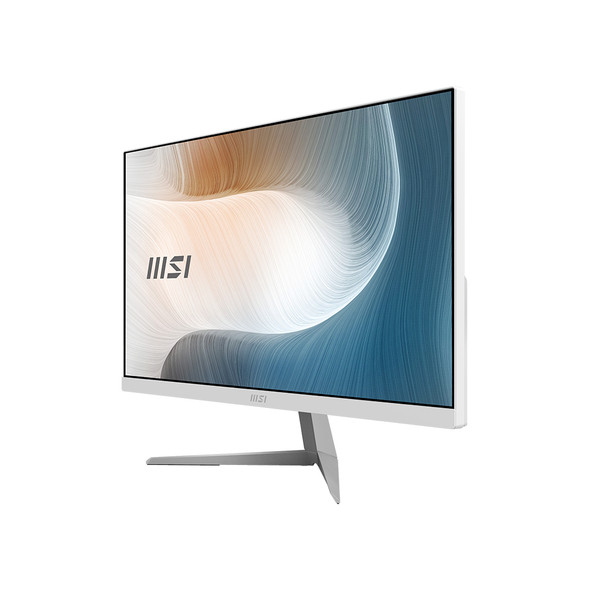 MSI Modern 11M-257US Intel Core i3 60.5 cm (23.8") 1920 x 1080 pixels 8 GB DDR4-SDRAM 256 GB SSD All-in-One PC Windows 10 Home Wi-Fi 6 (802.11ax) White MODERN AM241 11M-257US 824142254660