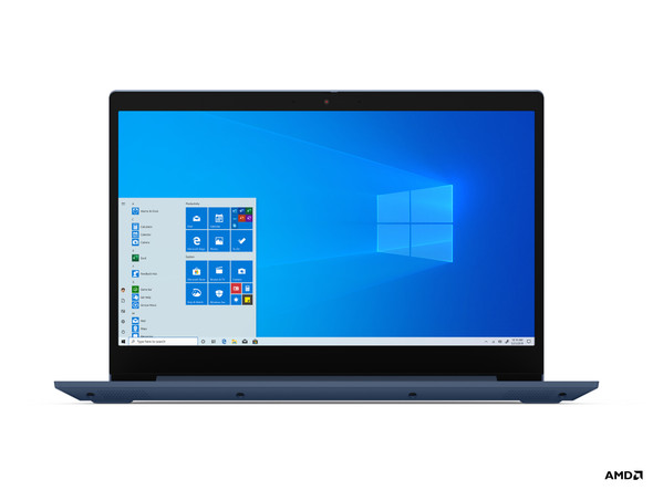 Lenovo IdeaPad 3 Notebook 39.6 cm (15.6") Full HD AMD Ryzen 3 8 GB DDR4-SDRAM 256 GB SSD Wi-Fi 5 (802.11ac) Windows 10 Home Blue 81W10010CF 194778118231