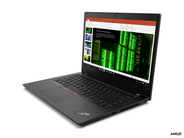 Lenovo ThinkPad L14 Notebook 35.6 cm (14") Touchscreen Full HD AMD Ryzen 5 PRO 16 GB DDR4-SDRAM 512 GB SSD Wi-Fi 6 (802.11ax) Windows 10 Pro Black 20X5004YUS 195890868356