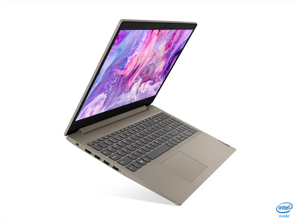 Lenovo IdeaPad 3 Notebook 39.6 cm (15.6") Touchscreen HD Intel Core i5 12 GB DDR4-SDRAM 1000 GB HDD Wi-Fi 6 (802.11ax) Windows 10 Home Almond 81WE0045US 194778388672