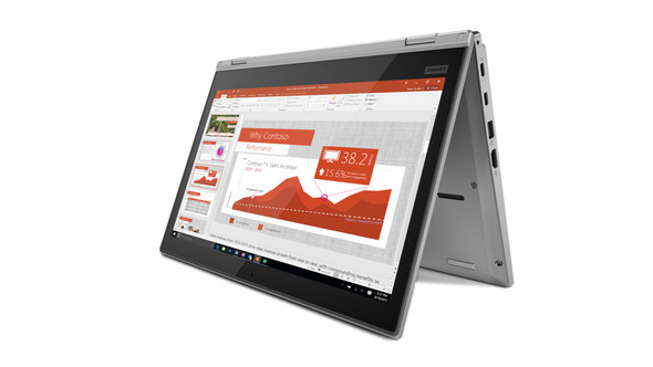 Lenovo ThinkPad L380 Yoga Hybrid (2-in-1) 33.8 cm (13.3") Touchscreen Full HD Intel Core i5 8 GB DDR4-SDRAM 256 GB SSD Wi-Fi 5 (802.11ac) Windows 10 Pro Silver 20M7000KCA 192158851266