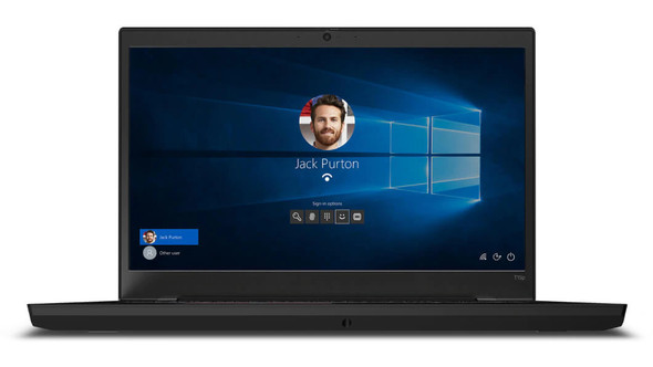 Lenovo ThinkPad T15p Notebook 39.6 cm (15.6") Touchscreen Full HD Intel Core i5 8 GB DDR4-SDRAM 256 GB SSD Wi-Fi 6 (802.11ax) Windows 10 Pro Black 20TN000VCA
