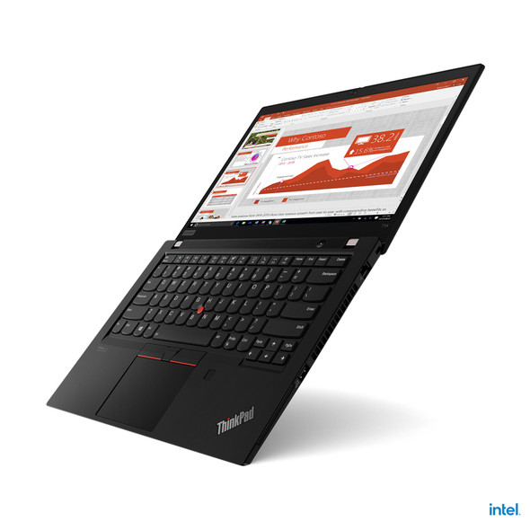 Lenovo ThinkPad T14 Notebook 35.6 cm (14") Touchscreen Full HD Intel Core i7 16 GB DDR4-SDRAM 512 GB SSD Wi-Fi 6 (802.11ax) Windows 10 Pro Black 20W000F4CA