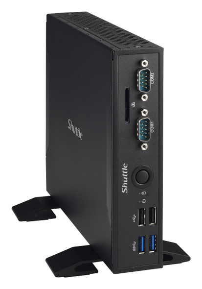 Shuttle XPС slim DS77U5 PC/workstation barebone 1.3L sized PC Black Intel SoC BGA 1356 i5-7200U 2.5 GHz DS77U5 887993001173