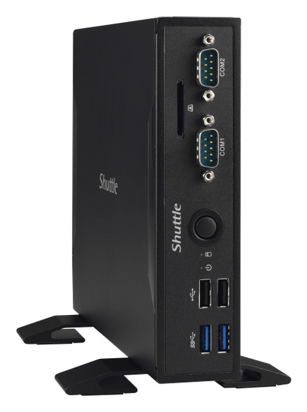 Shuttle XPС slim DS77U5 PC/workstation barebone 1.3L sized PC Black Intel SoC BGA 1356 i5-7200U 2.5 GHz DS7700U5-Q31027 887993001173