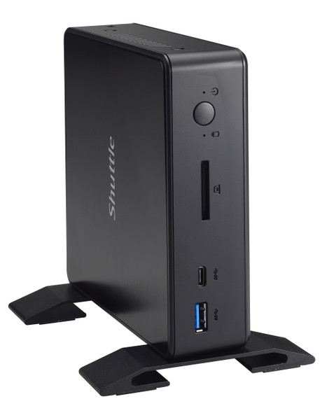 Shuttle XPC nano NC03U7 PC/workstation barebone Nettop Black Intel SoC BGA 1356 i7-7500U 2.7 GHz NC03B7 887993001159