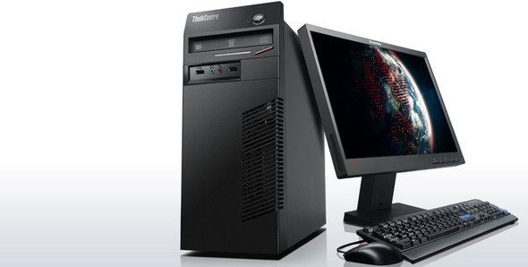 Lenovo ThinkCentre M72e G850 Mini Tower Intel Pentium 4 GB DDR3-SDRAM 500 GB Windows 7 Professional PC Black 3597C5U