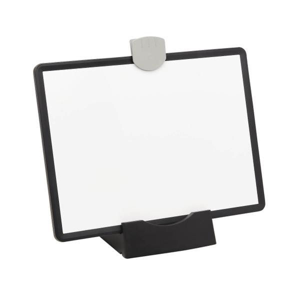 Tripp Lite DMWP811VESAMB Magnetic Dry-Erase Whiteboard with Stand - VESA Mount, 3 Markers (Red/Blue/Black), Black Frame DMWP811VESAMB 037332249173