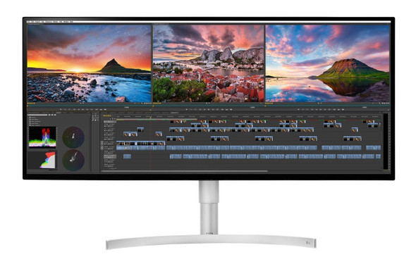 LG 34WK95U-W computer monitor 86.4 cm (34") 5120 x 2160 pixels 5K Ultra HD LED Black, Silver, White 34WK95U-W 719192617384