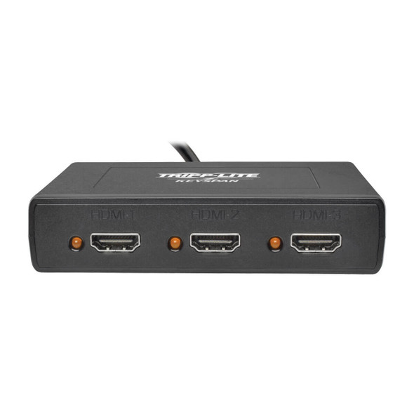 Tripp Lite 3-Port Mini DisplayPort 1.2 to HDMI Multi-Stream Transport (MST) Hub, 3840 x 2160 (4K x 2K) UHD B155-003-HD-V2 037332192998