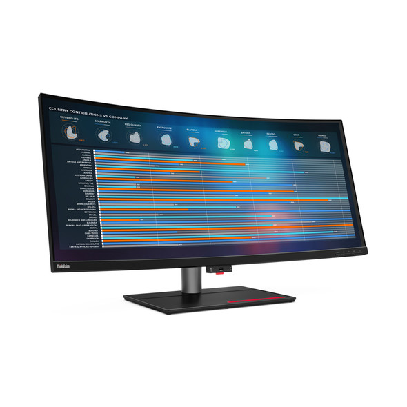 Lenovo ThinkVision P40w-20 100.8 cm (39.7") 5120 x 2160 pixels Black 62DDGAR6US