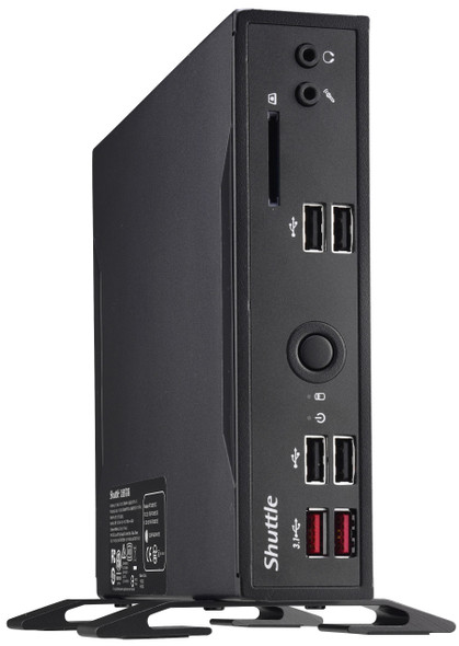 Shuttle XPС slim DS10U5 1.3L sized PC Black Intel SoC BGA 1528 i5-8265U 1.6 GHz DS10U5 887993001869