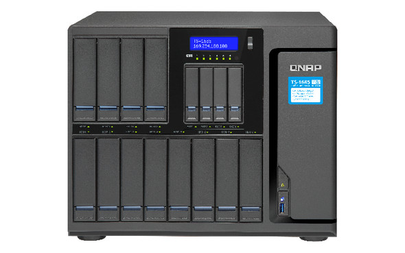 QNAP TS-1685 NAS Desktop Ethernet LAN Black D-1531 TS-1685-D1531-32G-US 885022013135