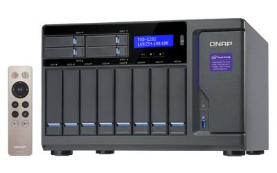 QNAP TVS-1282 NAS Tower Ethernet LAN Black i7-6700 TVS-1282-I7-32G-US 885022011193
