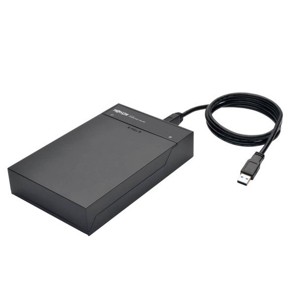 Tripp Lite USB 3.0 to SATA Hard Drive Lay-Flat Enclosure for 3.5-in. HDD and SSD U339-001-FLAT 037332188120