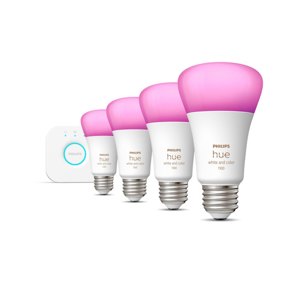 Philips Hue White and colour ambience 046677563301 smart lighting Smart lighting kit 10.5 W Bluetooth/Zigbee 563304 046677563301