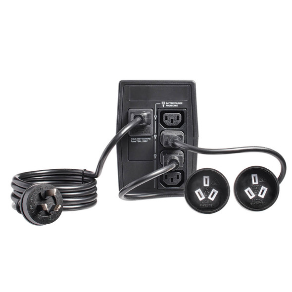 Tripp Lite OMNIVSX650A 650VA 360W 230V Line-Interactive UPS - 4 C13 Outlets, 2 Australian Outlet Adapters, Tower OMNIVSX650A 037332255211