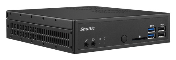 Shuttle XPС slim DH110 PC/workstation barebone 1.3L sized PC Black Intel H110 LGA 1151 (Socket H4) DH110 887993000640