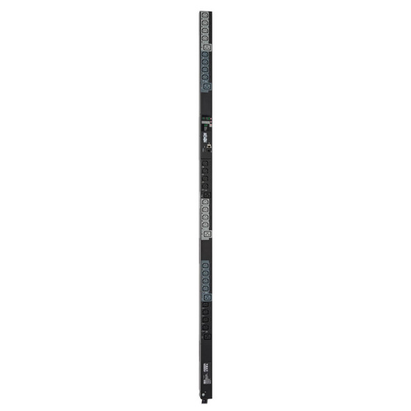 Tripp Lite PDU3XVS6G20 11.5kW 3-Phase Switched PDU, 208-240V Outlets (24 C13, 6 C19), IEC309 16/20A Red 360-415V Input, 0U, TAA PDU3XVS6G20