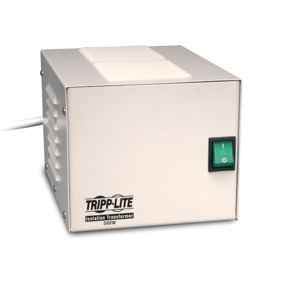 Tripp Lite Isolator Series 120V 500W UL60601-1 Medical-Grade Isolation Transformer with 4 Hospital-Grade Outlets IS500HG 037332115898