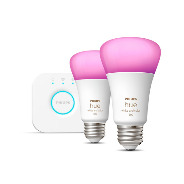 Philips Hue White and colour ambience 046677562915 smart lighting Smart lighting kit 9.5 W Bluetooth/Zigbee 562918 046677562915