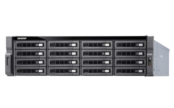 QNAP TS-1683XU-RP NAS Rack (3U) Ethernet LAN Black E-2124 TS-1683XU-RP-E2124-16G-US 885022016556