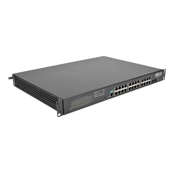 Tripp Lite NSS-G24D2 network switch Managed L2 Gigabit Ethernet (10/100/1000) 1U Black NSS-G24D2 037332195487