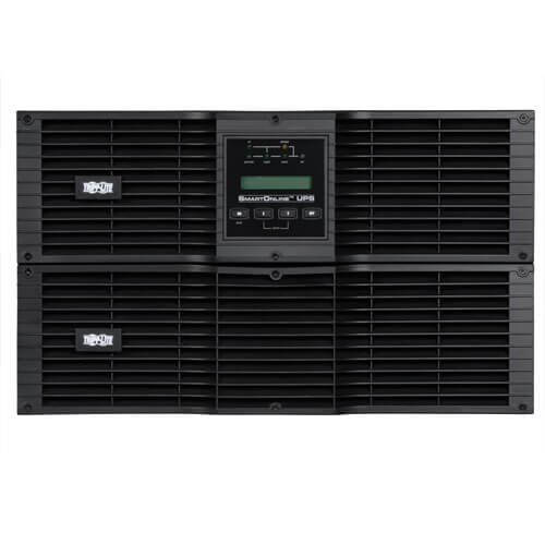Tripp Lite SU8000RT3UG SmartOnline 208/240, 230V 8kVA 7.2kW Double-Conversion UPS, 6U Rack/Tower, Extended Run, Network Card Options, USB, DB9, Bypass Switch, C19 outlets SU8000RT3UG 037332146342