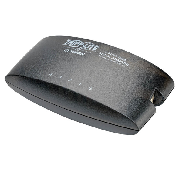 Tripp Lite USA-49WG USB-A to Serial Adapter Hub (DB9) - Keyspan, High-Speed (M/M), 4-Port USA-49WG 672603001441