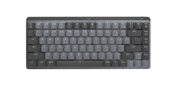 Logitech MX Mini Mechanical keyboard RF Wireless + Bluetooth QWERTY US English Graphite, Grey 920-010550 097855174680