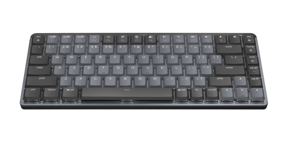 Logitech MX Mini Mechanical keyboard RF Wireless + Bluetooth QWERTY US English Graphite, Grey 920-010552 097855174628