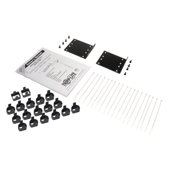 Tripp Lite 5kW Single-Phase ATS/Metered PDU, 208V Outlets (16 C13, 2 C19 & 1 L6-30R) 2 L6-30P 10ft inputs, 2U Rack-Mount PDUMH30HVAT 037332159212