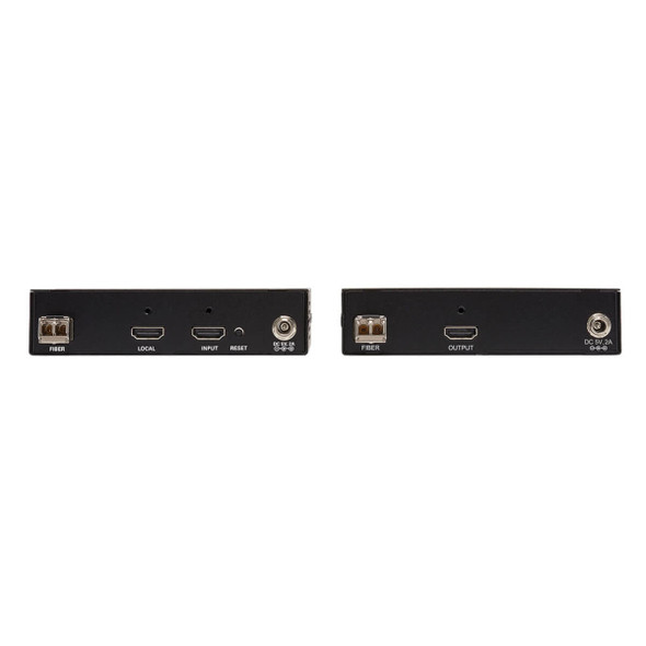 Tripp Lite B127F-1A1-MM-HH HDMI over Fiber Extender Kit, Transmitter/Receiver, 4K 60 Hz, 4:4:4, RS-232, IR, Multimode LC, 985 ft. (300 m), TAA B127F-1A1-MM-HH 037332239143