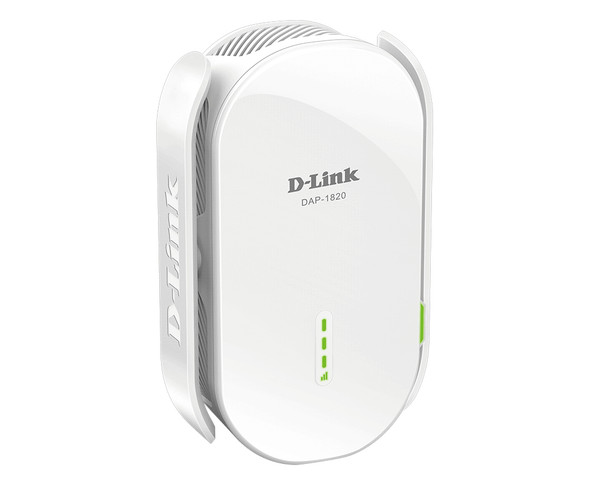 D-Link DAP-1820 network extender Network repeater White 10, 100, 1000 Mbit/s DAP-1820 790069444258
