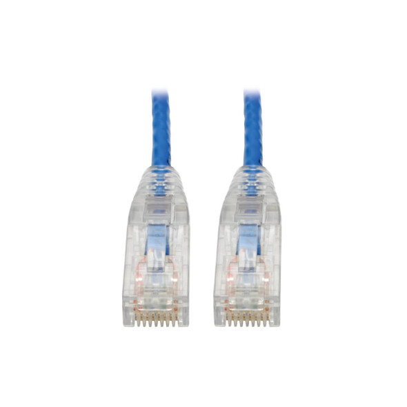 Tripp Lite N201-S07-BL Cat6 Gigabit Snagless Slim UTP Ethernet Cable (RJ45 M/M), Blue, 7 ft. (2.13 m) N201-S07-BL 037332230881