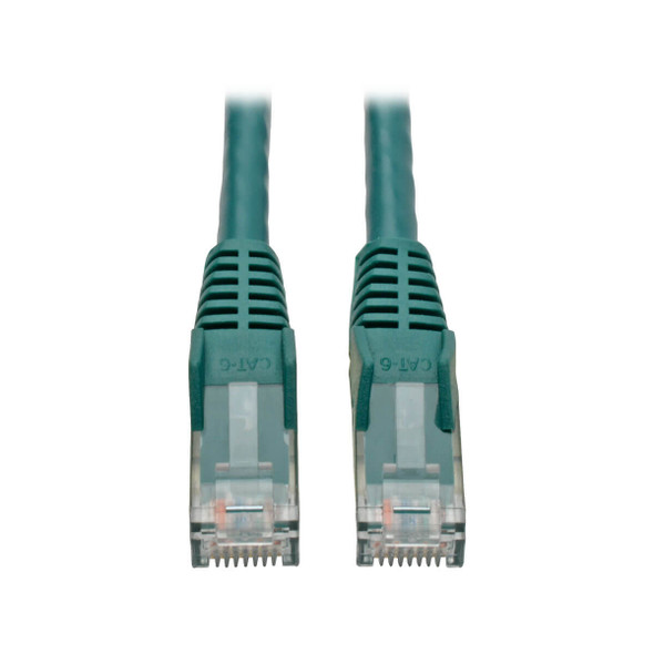 Tripp Lite N201-004-GN Cat6 Gigabit Snagless Molded (UTP) Ethernet Cable (RJ45 M/M), Green, 4 ft. (1.22 m) N201-004-GN 037332204165