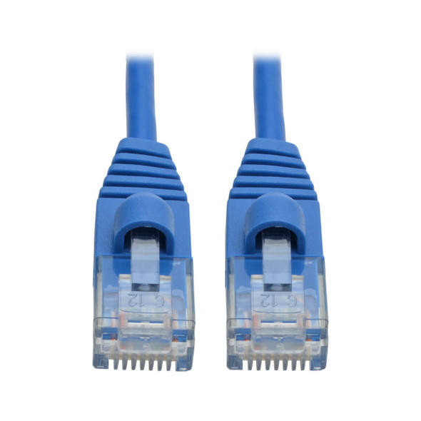 Tripp Lite N261-S04-BL Cat6a 10G Snagless Molded Slim UTP Ethernet Cable (RJ45 M/M), Blue, 4 ft. (1.22 m) N261-S04-BL 037332203878