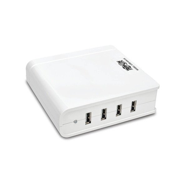 Tripp Lite U280-004-UK 4-Port USB Charging Station, 5V 6A/30W USB Charger Output, UK Version U280-004-UK 037332192080