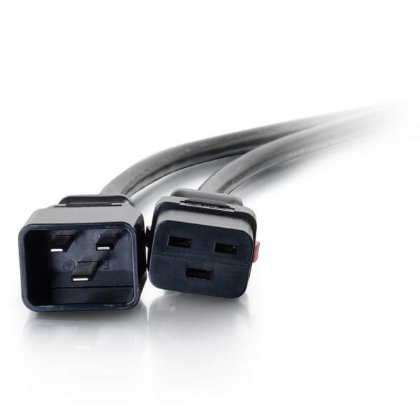 C2G 10364 power cable Black 0.609 m C20 coupler C19 coupler 10364 757120103646
