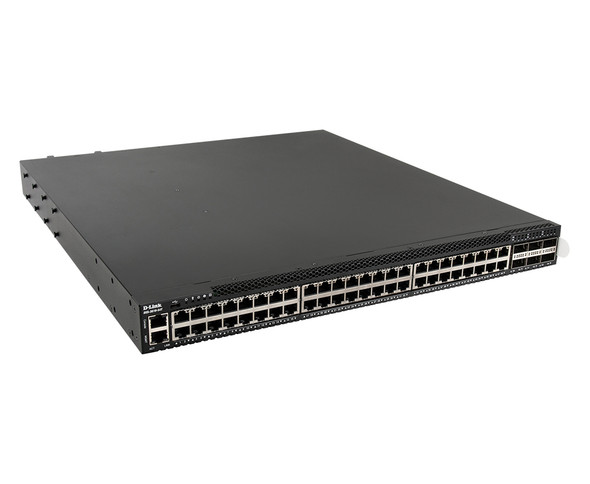 D-Link DXS-3610-54T Managed L3 10G Ethernet (100/1000/10000) 1U Black DXS-3610-54T/SI 790069454288