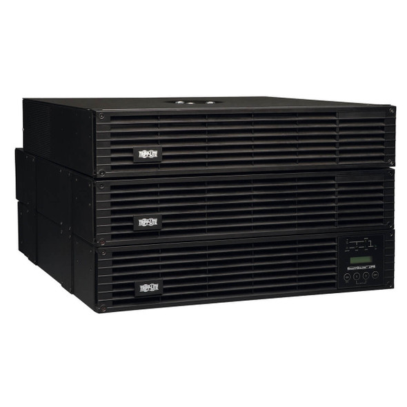 Tripp Lite SmartOnline 208/120V or 240/120V 6kVA 5.4kW On-Line Double-Conversion UPS, Extended Run, SNMP, Webcard, 6U Rack/Tower, LCD, USB, DB9 Serial SU6000RT4UTFHW 037332157225