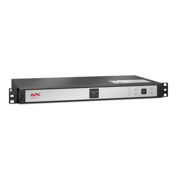 APC SCL500RM1UNC uninterruptible power supply (UPS) Line-Interactive 0.5 kVA 400 W 4 AC outlet(s) SCL500RM1UNC 731304344568