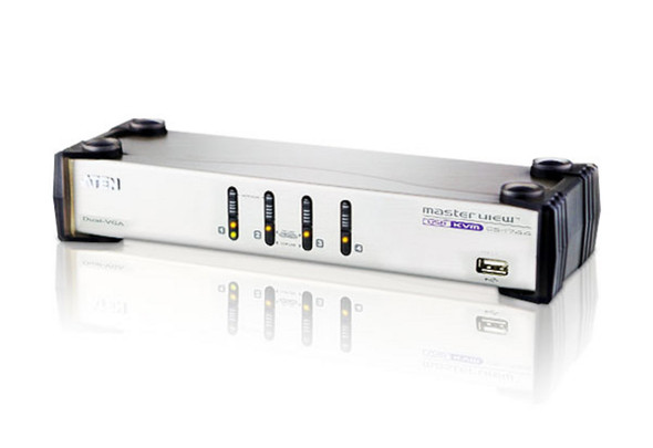 ATEN CS1744 KVM switch White CS1744 672792151668
