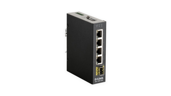 D-Link DIS‑100G‑5SW Unmanaged L2 Gigabit Ethernet (10/100/1000) Black DIS-100G-5SW 790069437892