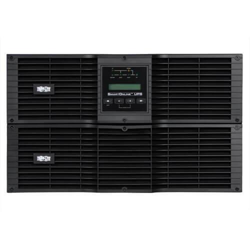 Tripp Lite SmartOnline 208/120V 8kVA 7.2kW On-Line Double-Conversion UPS, Extended Run, SNMP, Webcard, Hubbell 50A CS8265, 6U Rack/Tower Bypass Switch, 200-240V Outlets SU8000RT3UN50 037332142511