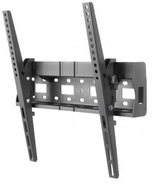 Manhattan TV & Monitor Mount (inc media player storage area), Wall, Tilt, 1 screen, Screen Sizes: 32-55", Black, VESA 200x200 to 400x400mm, Max 35kg, LFD, Lifetime Warranty 461450 766623461450