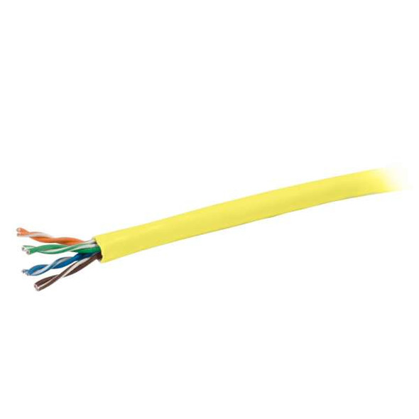 C2G 1000ft Cat5e UTP networking cable Yellow 304.5 m U/UTP (UTP) 43404 757120434047