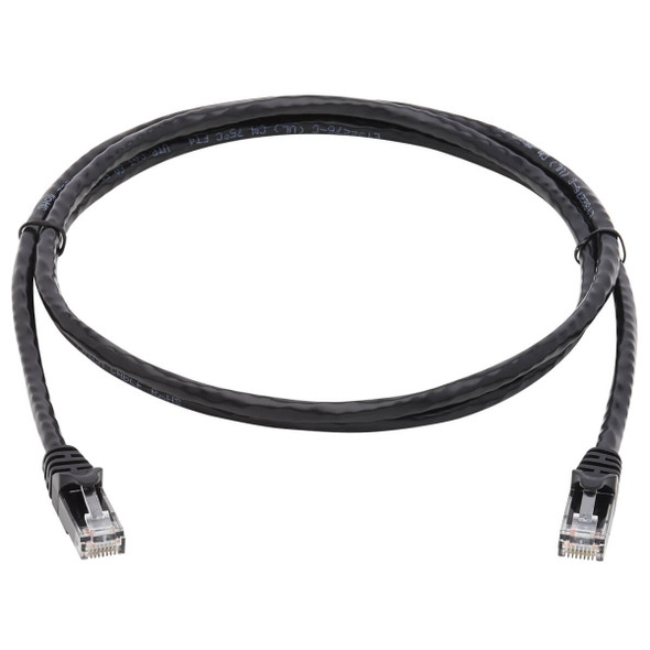 Tripp Lite N261-005-BK Cat6a 10G Certified Snagless UTP Ethernet Cable (RJ45 M/M), Black, 5 ft. (1.52 m) N261-005-BK 037332187765